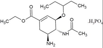Struc Form - Oseltamivir Structural Formula